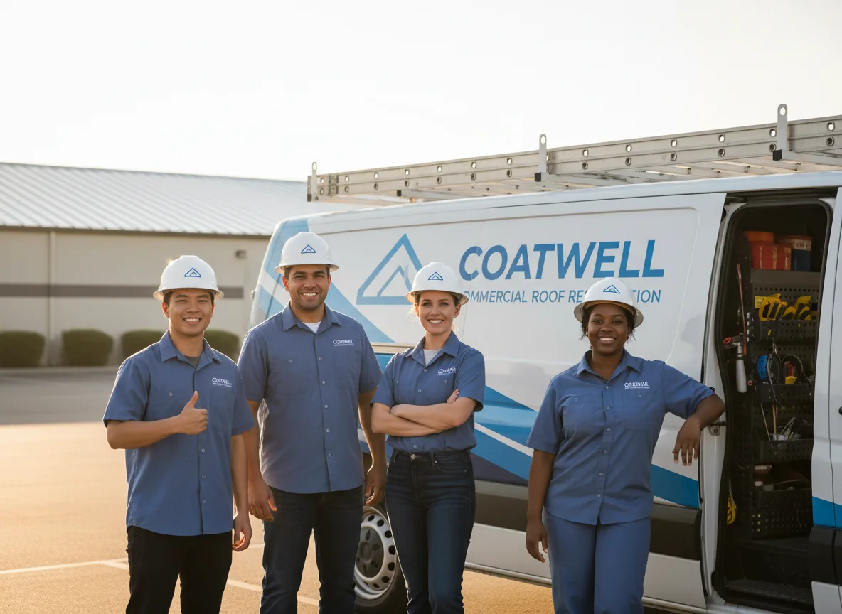 Commercial roof coating company in Morrisonville, IL